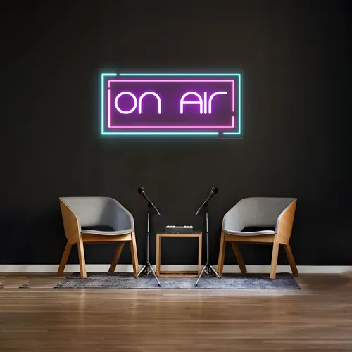 Cool On Air Neon Sign - Webcam Covers Now