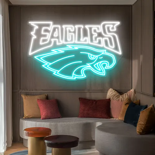 Eagles Neon Sign - Webcam Covers Now