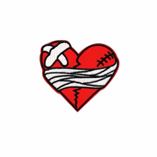 Battered Heart Patch - Webcam Covers Now