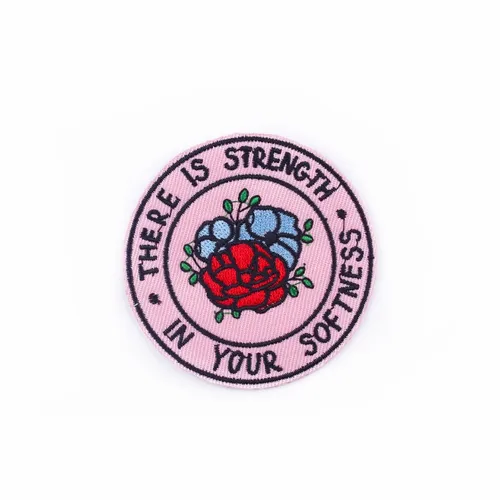 Pink Strength in Softness Patch - Webcam Covers Now
