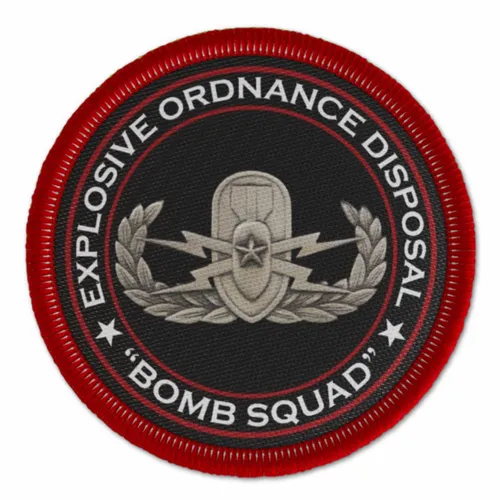 Explosive Ordinance Disposal Military Patch - Webcam Covers Now