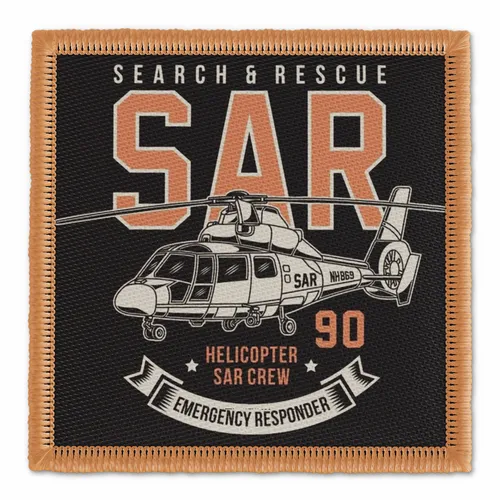 Search and Rescue Military Patch - Webcam Covers Now