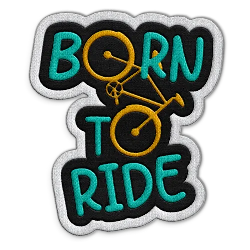 Born To Ride Hat Patch - Webcam Covers Now
