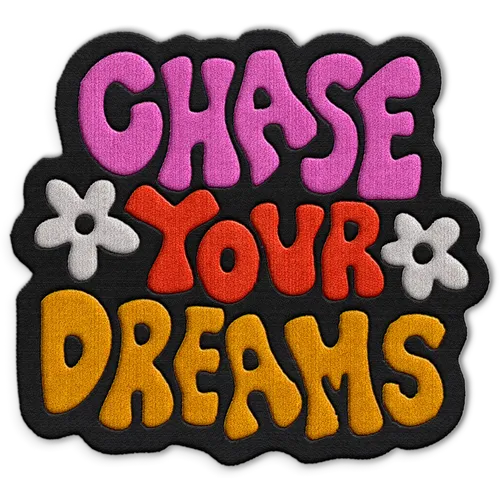 Chase Your Dreams Hat Patch - Webcam Covers Now
