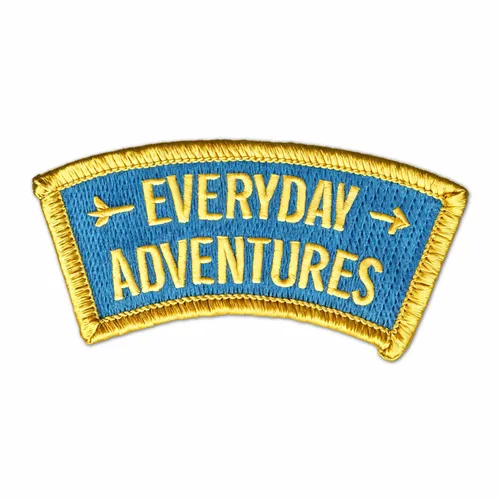 Everyday Adventures Iron On Patch - Webcam Covers Now