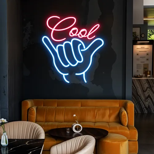 Super Cool Neon Sign - Webcam Covers Now