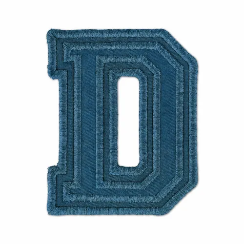 D Letterman Jacket Patch - Webcam Covers Now