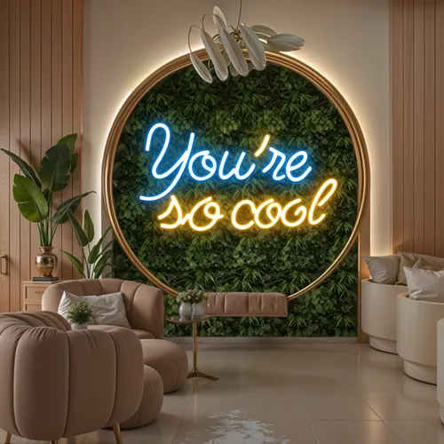 You're So Cool Neon Sign - Webcam Covers Now