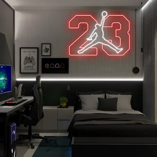 Jordan Neon Signs - Webcam Covers Now