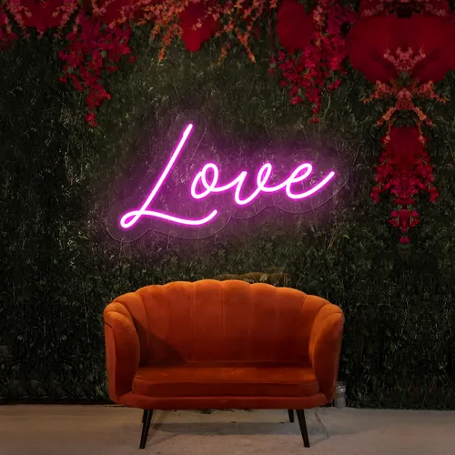 Dreamy Love Neon Sign - Webcam Covers Now