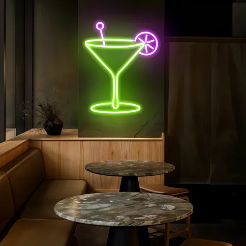 Lush Glass Neon Sign - Webcam Covers Now