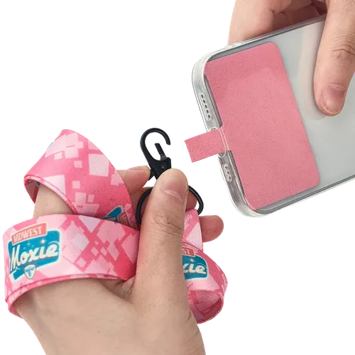 Lanyard & Blank Insert Phone Wallet - Webcam Covers Now