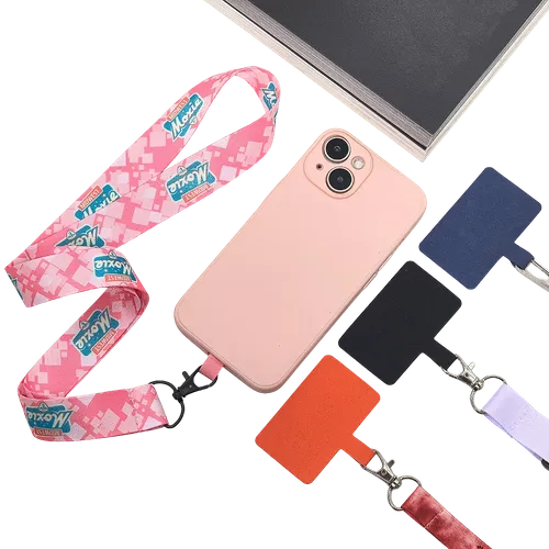 Lanyard & Blank Insert Phone Wallet - Webcam Covers Now