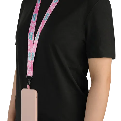 Lanyard & Blank Insert Phone Wallet - Webcam Covers Now