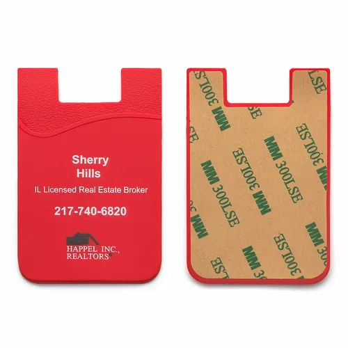 Silicone Phone Wallet Card Holder - Webcam Covers Now