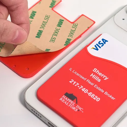 Silicone Phone Wallet Card Holder - Webcam Covers Now
