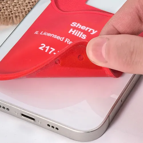 Silicone Phone Wallet Card Holder - Webcam Covers Now