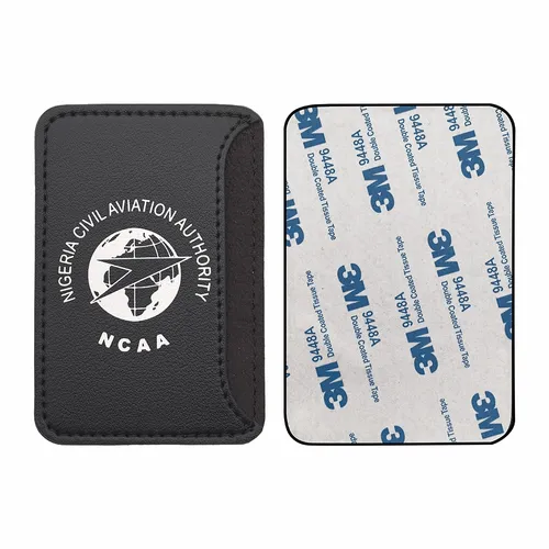 Leather Phone Wallet with Side Slit - Webcam Covers Now