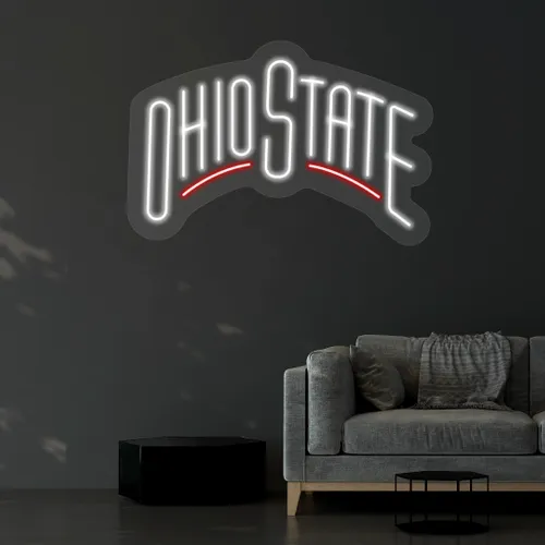 Custom Ohio State Neon Signs - Webcam Covers Now