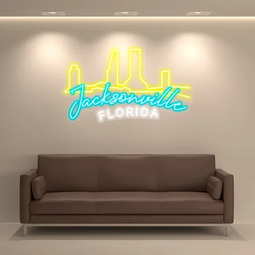 Custom Neon Signs In Jacksonville, FL - Webcam Covers Now