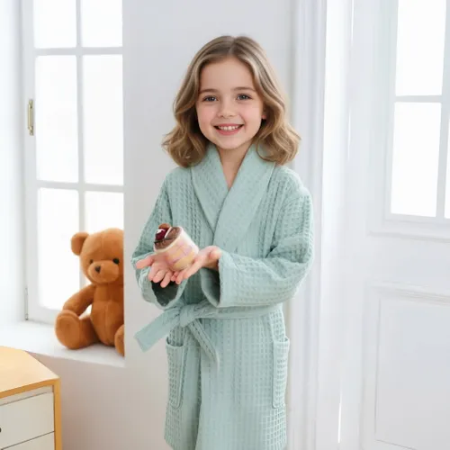 Custom Kids Waffle Robes - Webcam Covers Now