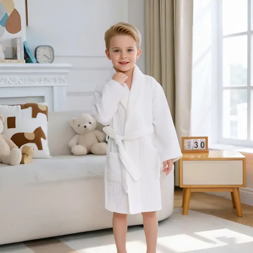 Custom Kids Waffle Robes - Webcam Covers Now