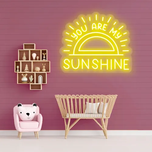 Custom Sun Neon Signs - Webcam Covers Now