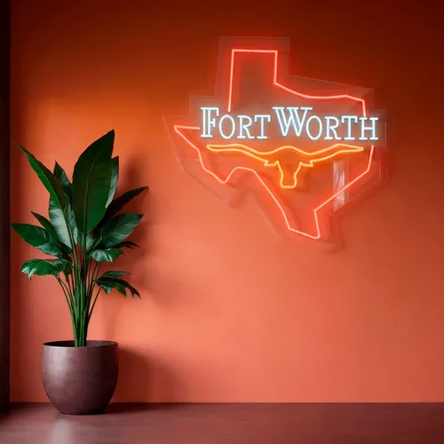 Custom Neon Signs Fort Worth - Webcam Covers Now