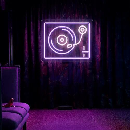 Custom DJ Neon Signs - Webcam Covers Now