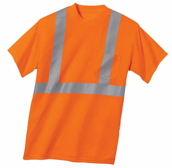 CornerStone - ANSI 107 Class 2 Safety T-Shirt. CS401 - Webcam Covers Now