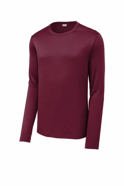 Sport-Tek Posi-UV Pro Long Sleeve Tee. ST420LS - Webcam Covers Now