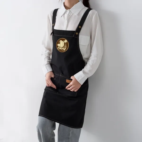 Strap Canvas Apron - Webcam Covers Now