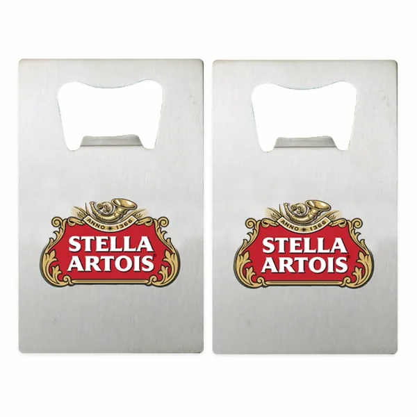 Silver Card Bottle Opener - Webcam Covers Now