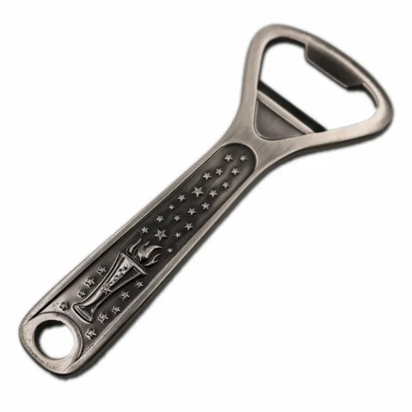 Antique Silver Bottle Opener - Webcam Covers Now