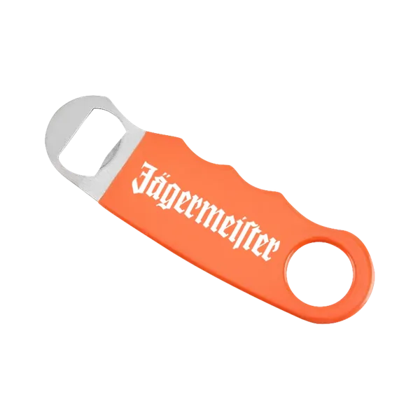 Orange Hand Grip Flat Bottle Opener - Webcam Covers Now
