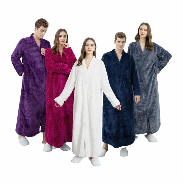 Custom Zip-Up Bathrobes - Webcam Covers Now