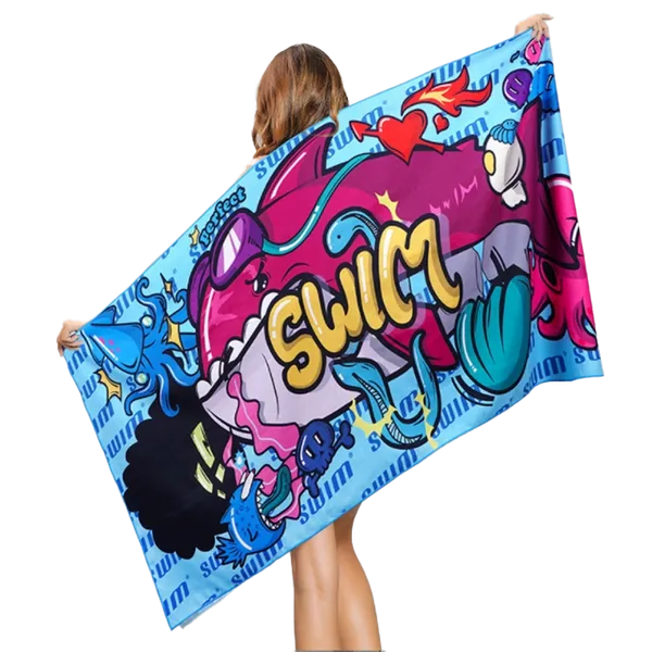 Custom Beach & Pool Towels - Webcam Covers Now