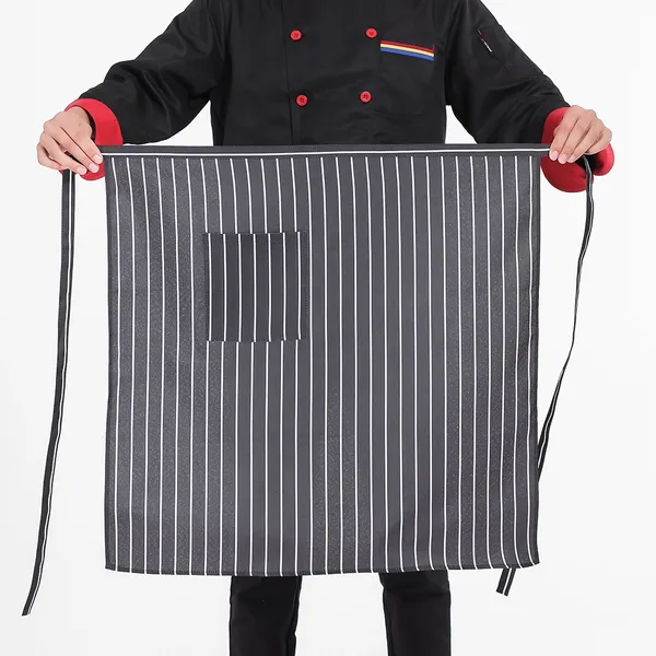 Chef mid-waist Polyester Apron - Webcam Covers Now