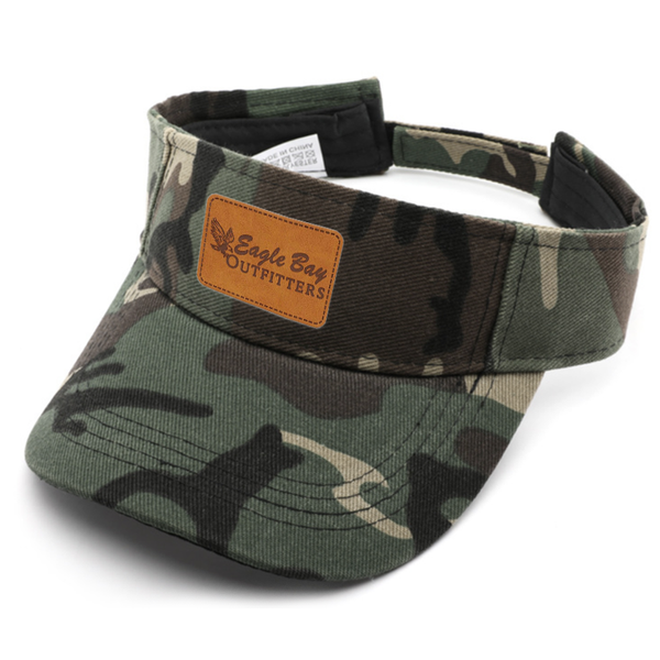 Unisex Polyester Camouflage Visor - Webcam Covers Now