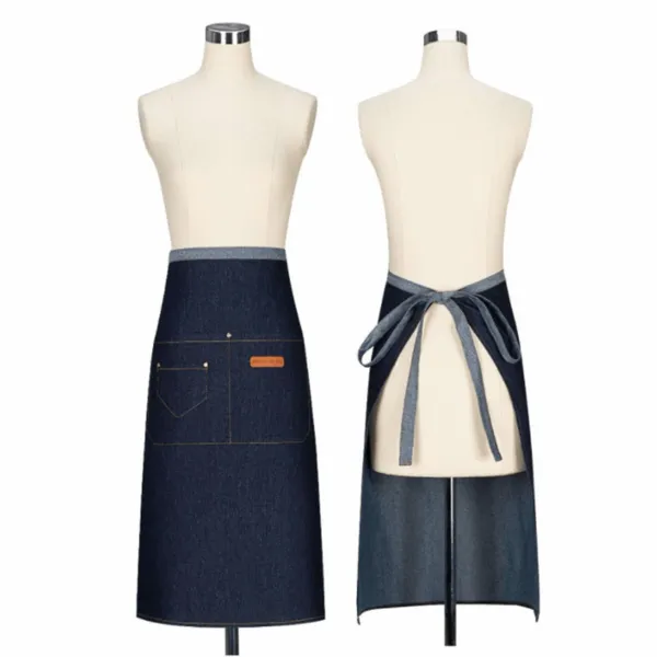 Extended Length Denim Apron - Webcam Covers Now