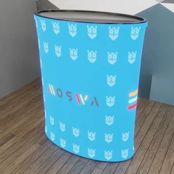 Oval Shaped Counter - Webcam Covers Now