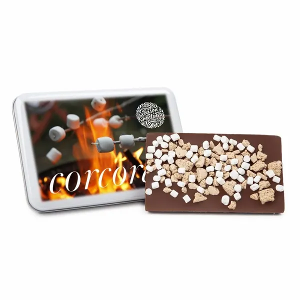 One of a Kind Tin with S'mores Bark - Webcam Covers Now