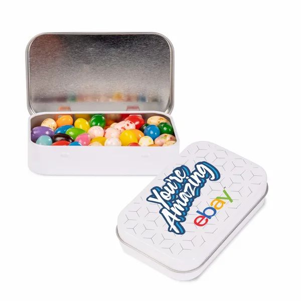 Rectangular Tin - Gourmet Jelly Beans® - Webcam Covers Now