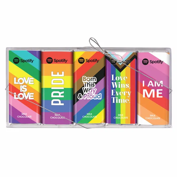 Pride 5 Pack Chocolate Bar Set - Webcam Covers Now