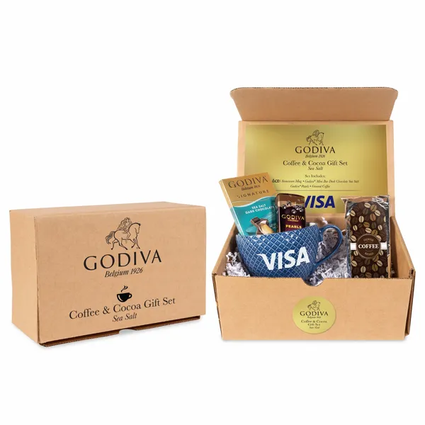 Godiva Coffee and Cocoa Gift Set -Sea Salt - Webcam Covers Now