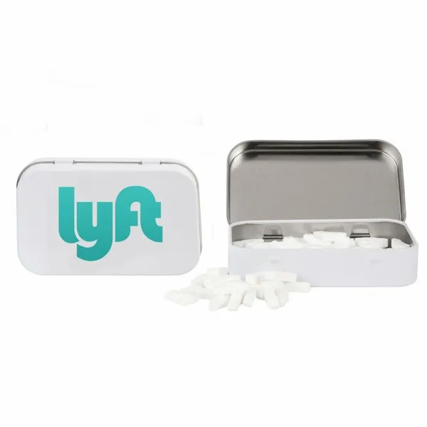 Rectangular Tin with Car Shaped Mints - Webcam Covers Now