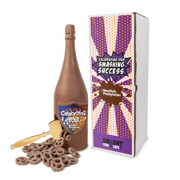 Mega Smash Chocolate with Mini Milk Pretzels - Webcam Covers Now