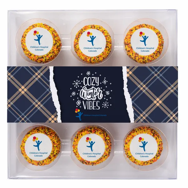 Custom Dipped Sandwich Cookies - 9pc - Webcam Covers Now