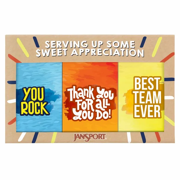 3 Pack - 3oz Chocolate Bar Gift Set - Webcam Covers Now