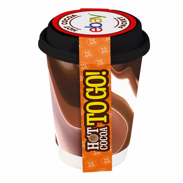 To-Go 12 oz. Cup with Hot Cocoa Packet - Webcam Covers Now